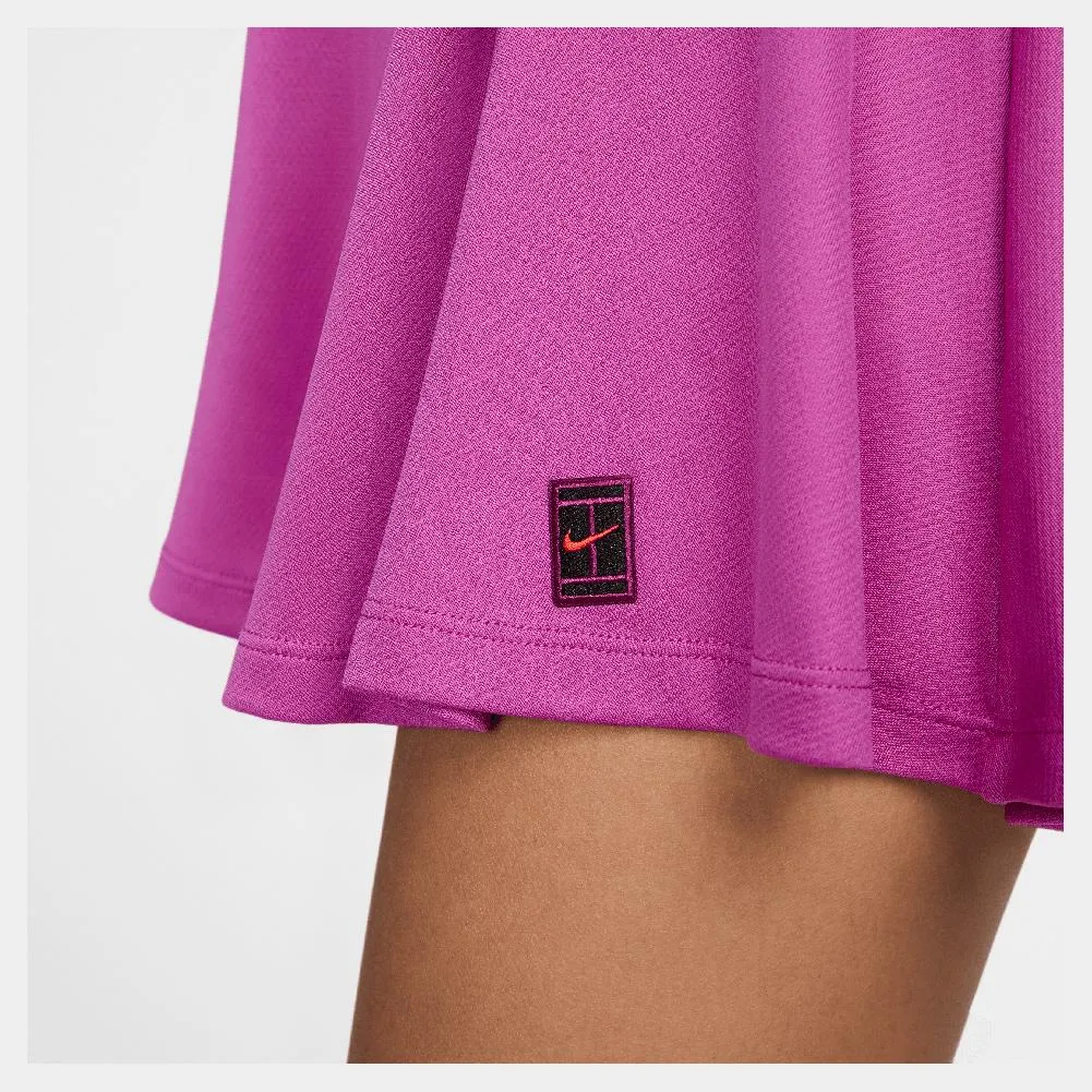 Womens Dri-Fit Heritage Tennis Skort Hot Fuchsia