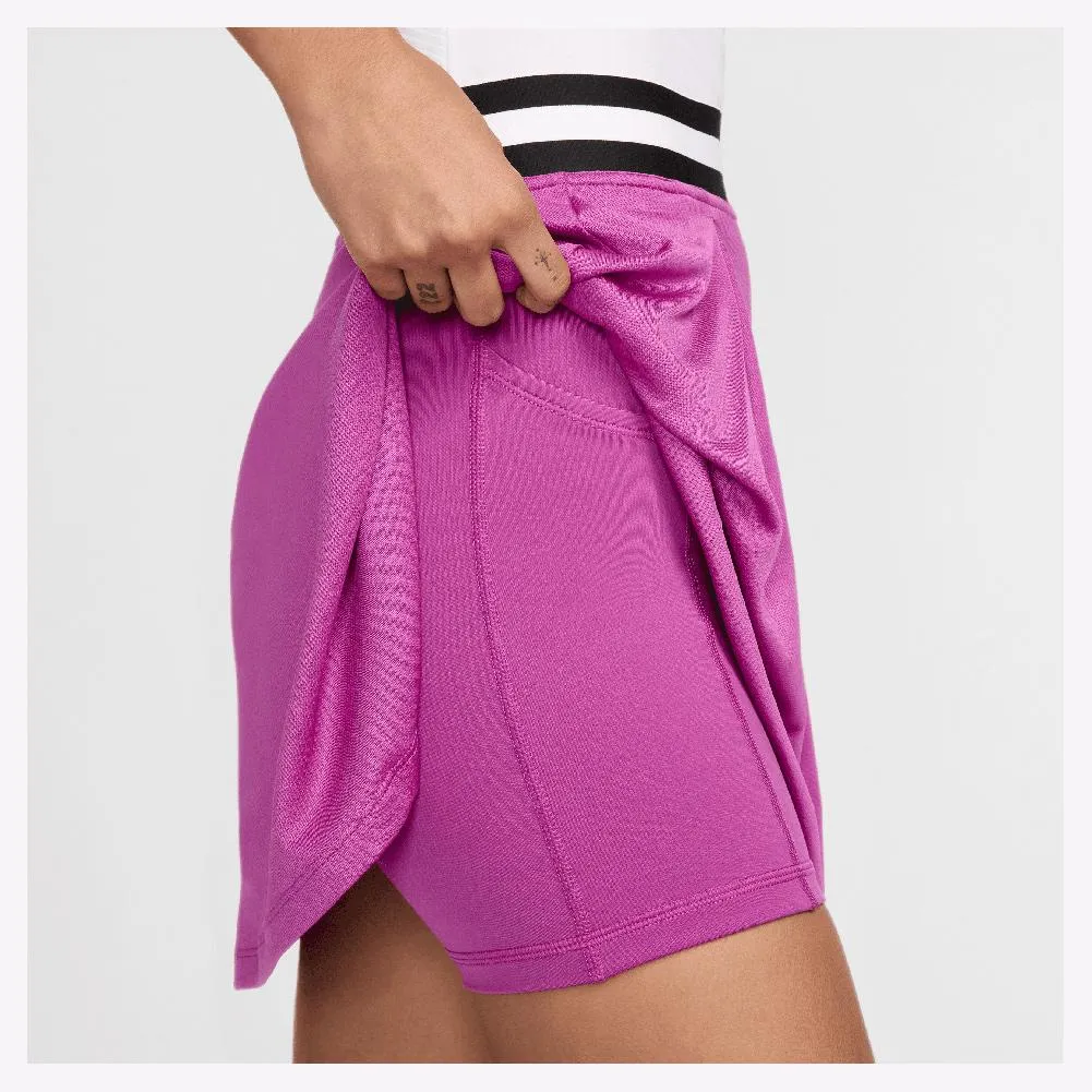 Womens Dri-Fit Heritage Tennis Skort Hot Fuchsia