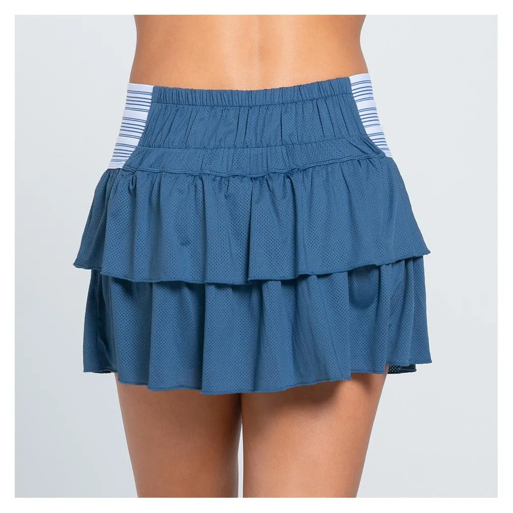 Women`s High Waist Play On Tennis Skort