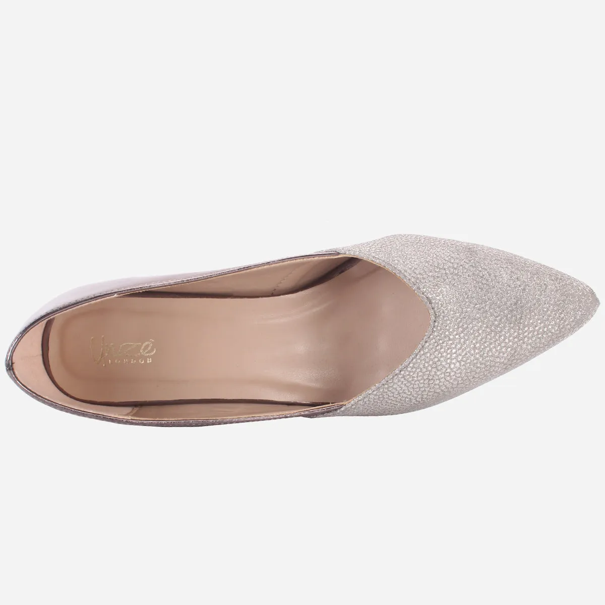 Womens "DIONNE" Pointed Court Shoes