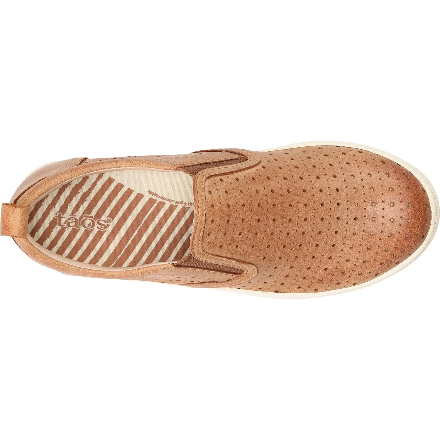 Women's Taos Court Caramel Leather