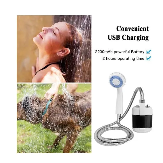 Xtreme Xccessories Rechargeable Portable Outdoor Shower