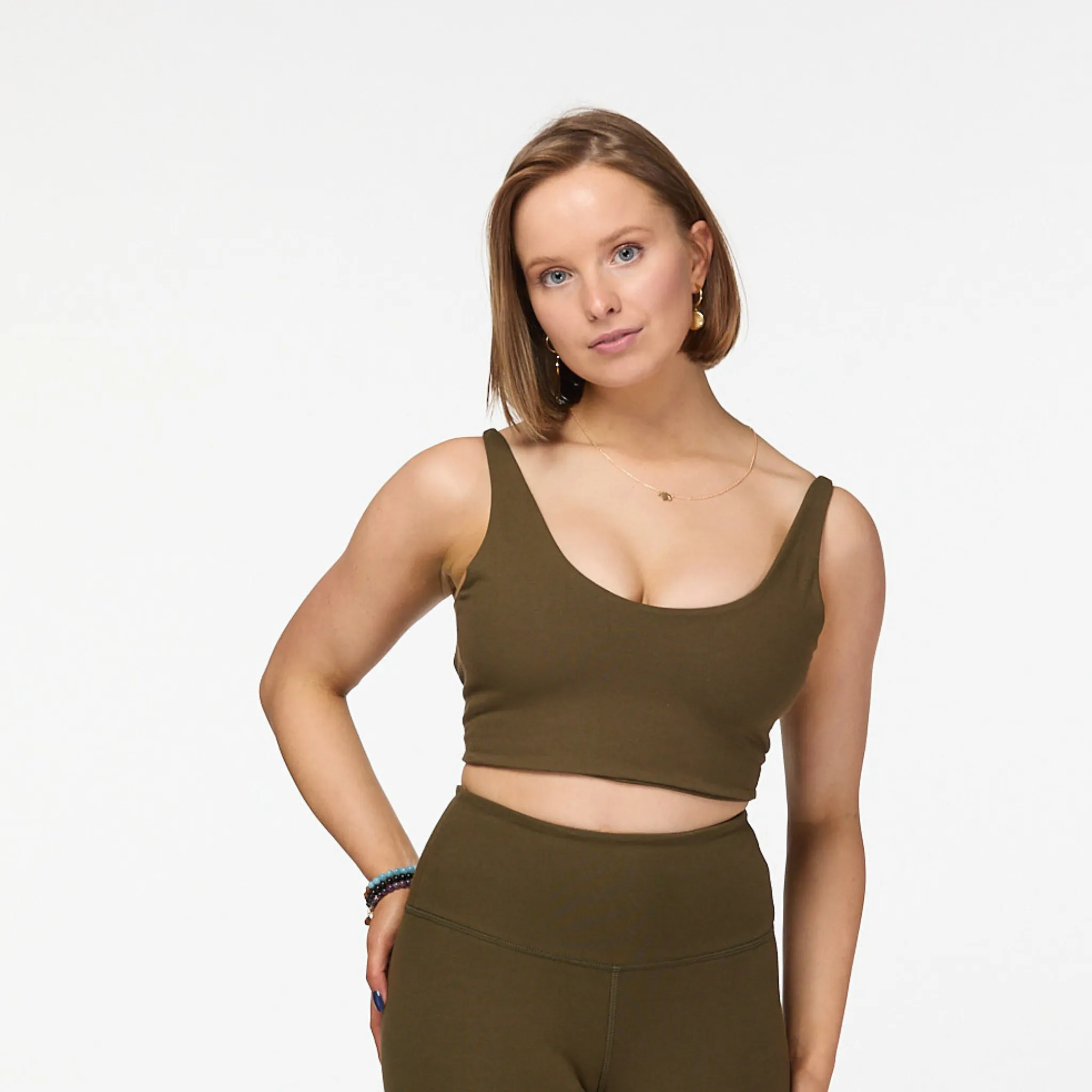 Zigzag Bra | Khaki